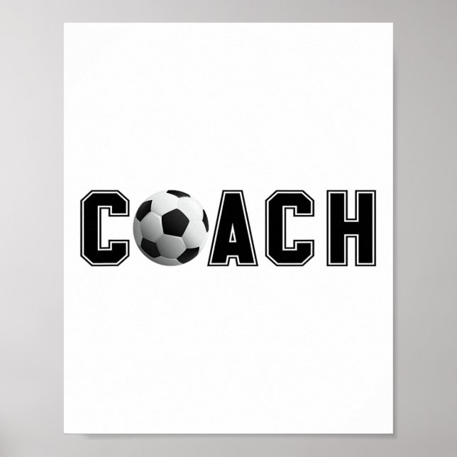Poster Treinador de Futebol  (Frente)