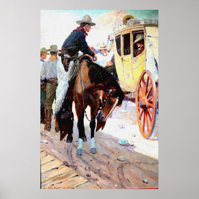 Póster Treinador do palco (Frente)