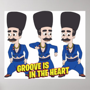 Poster Treinador Steve Big Mouth