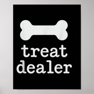 Poster Treinar Cotação do Dealer com Gráfico de Pata