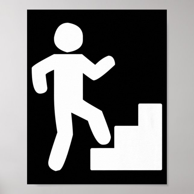 Poster Treino de Homenagem das Escadas de Subida (Frente)