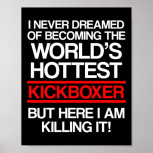 Poster Treino de Kick Boxing Sonhado Kickboxing
