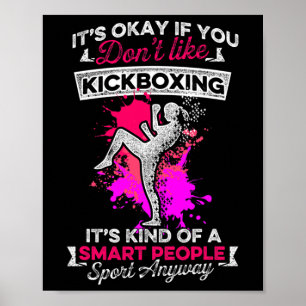 Poster Treino de Kickboxing Como Kick Boxing