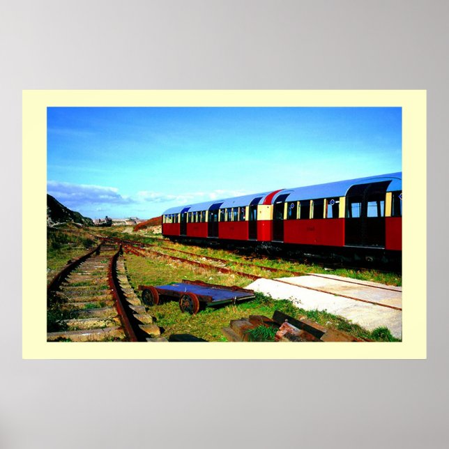 Póster trem Alderney (Frente)