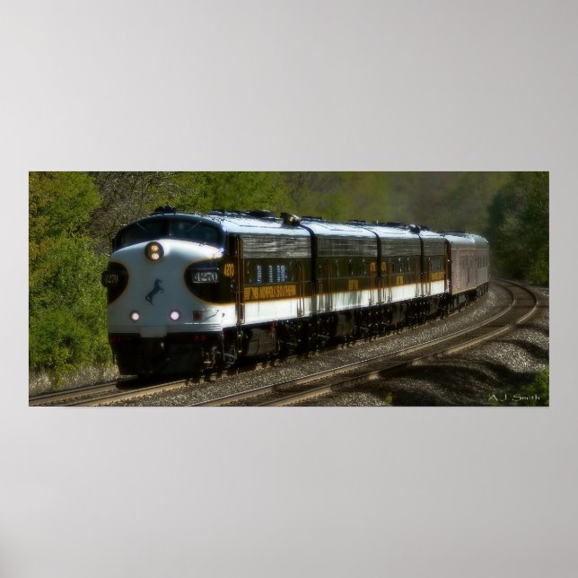 Poster Trem Antigo (Frente)