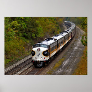 Póster Trem clássico