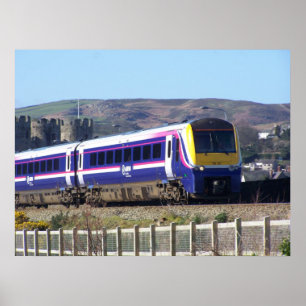 Póster Trem de Conwy
