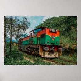 Poster Trem de dessalinização Sri Lanka