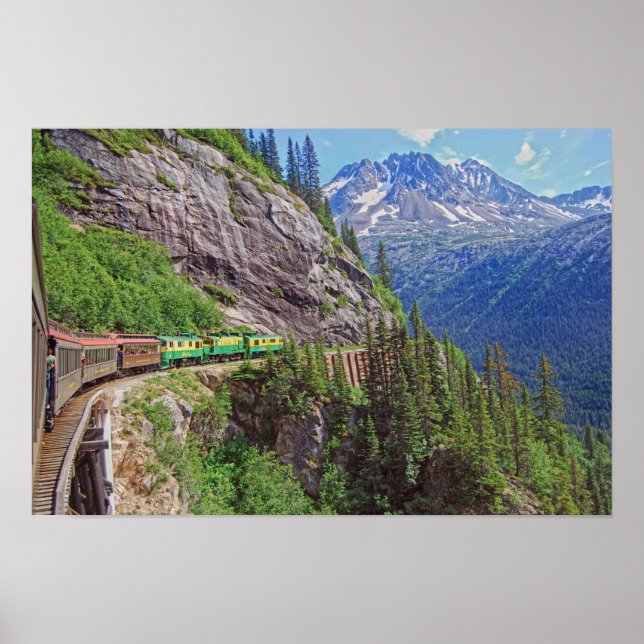 Poster Trem Histórico de Yukon, Canadá (Frente)