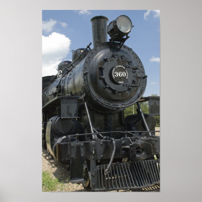 Póster Trem Preto (Frente)