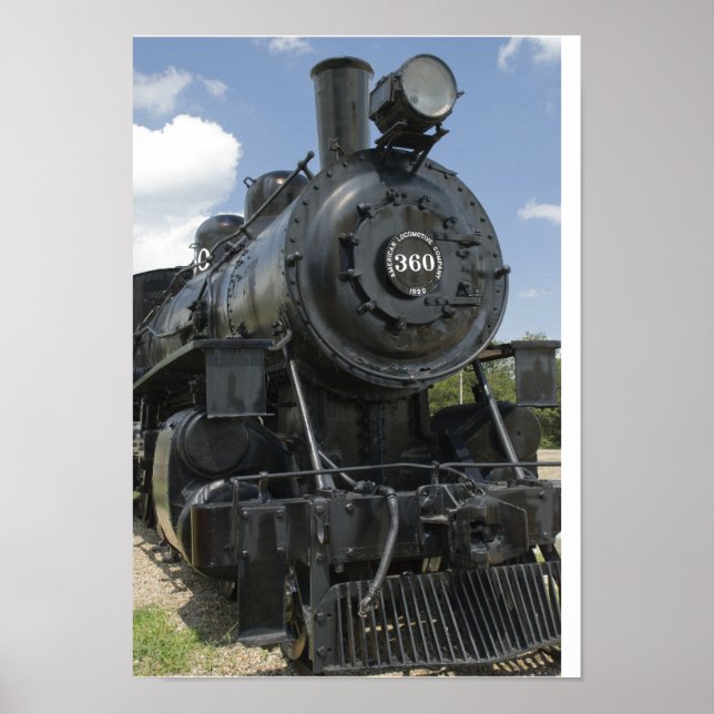 Póster Trem Preto (Frente)