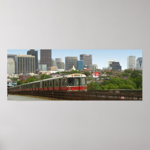 Póster Trem que sae de Boston