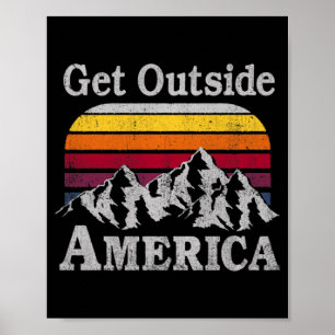 Poster Trendy Sai Da América Subindo Hikin