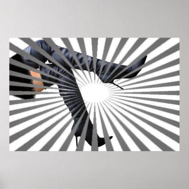 Póster Trendy Thigh High Boot Art (Frente)