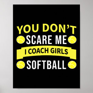 Poster Trepador Coach Macio Divertido - Você Não Me Assus