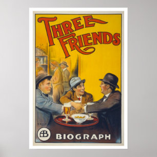 Poster Três amigos