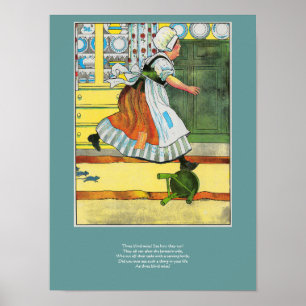 Poster Três Camundongos Cegos Mãe Ganha Rhyme