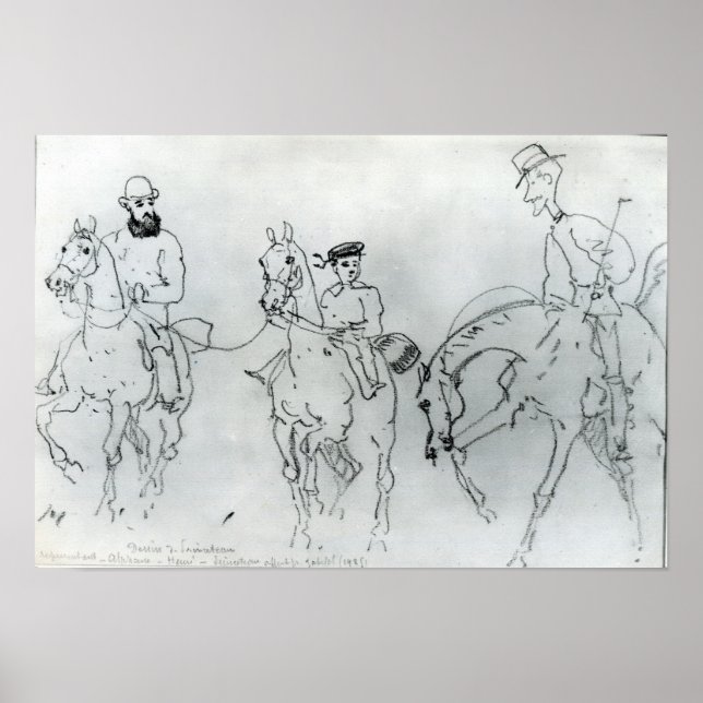 Póster Três Cavalos (Frente)