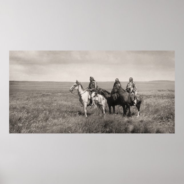 Poster Três Chefes de Pé Negra (Frente)