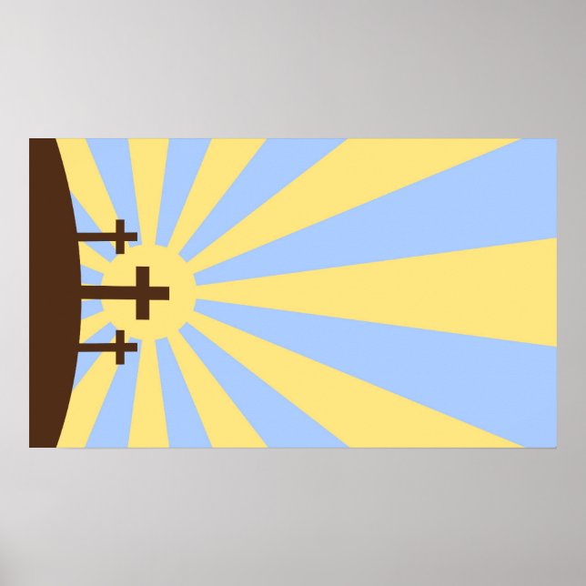 Póster Três Cruzamentos (Frente)