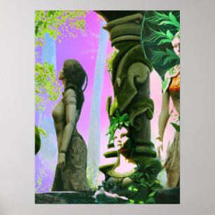 Poster Três Deusas da Floresta