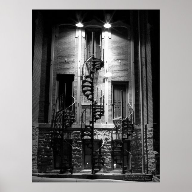 Póster Três Escadas (Frente)