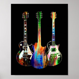 Poster Três Guitarras