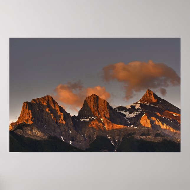 Póster Três Irmãs nascer do Sol (Frente)