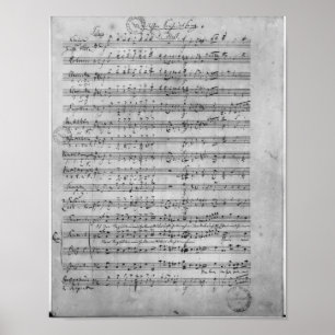 Poster Três Lieder