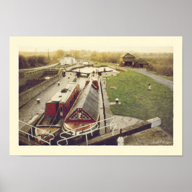 Poster Três Locks, Soulbury (Frente)