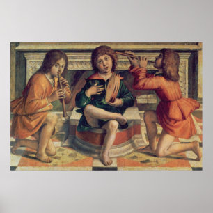 Póster Três músicos do anjo