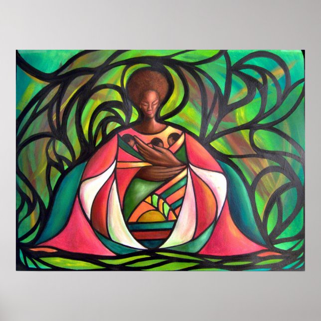 Póster Três Pássaros Pequenos (Frente)