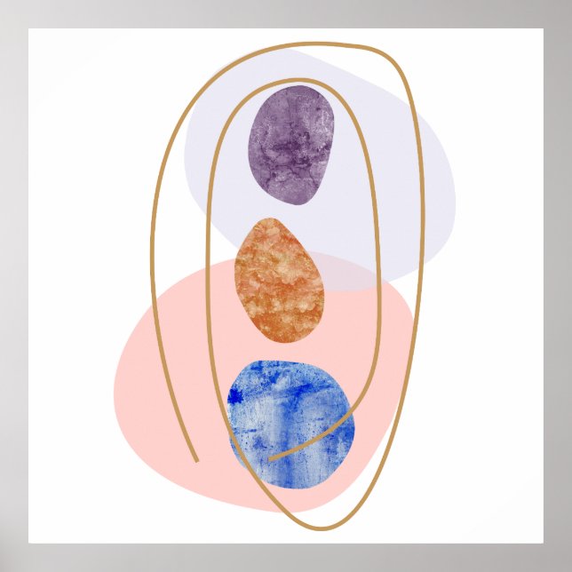 Poster Três pedras (Frente)