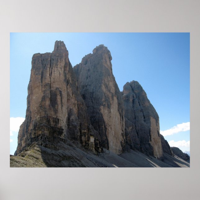 Póster Três picos (Frente)