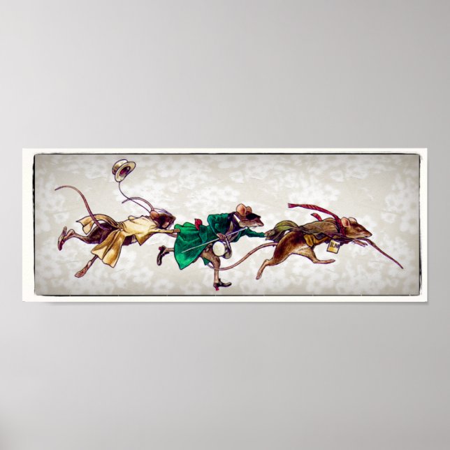 Poster Três Ratos Cegos (Frente)