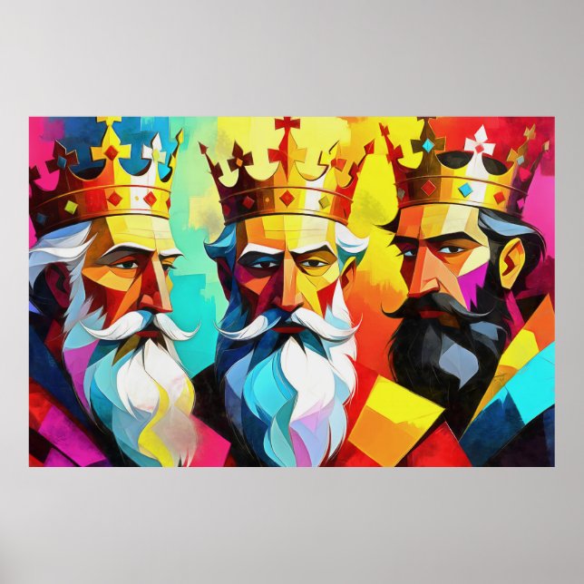 Poster Três Reis (Frente)