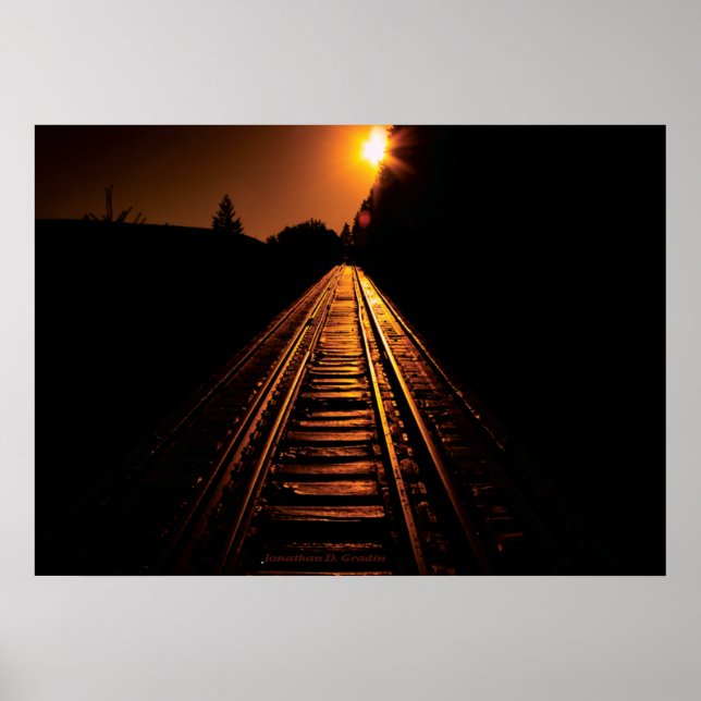 poster "Trestle Dawn" (28"x20") (Frente)