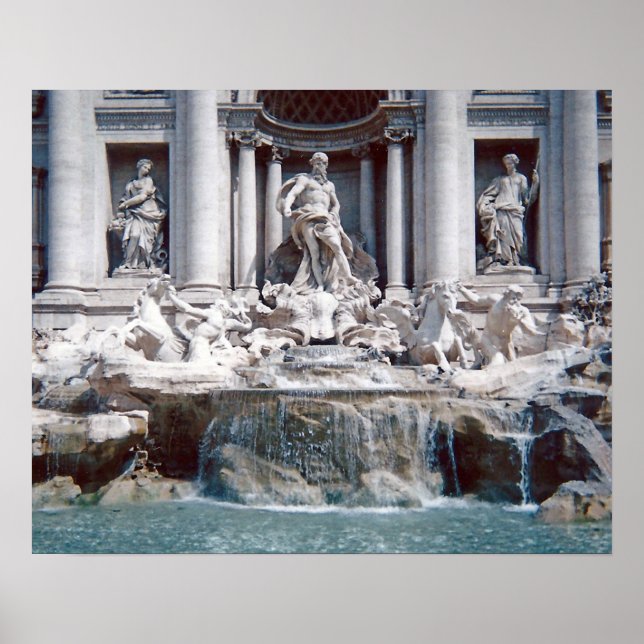 Póster Trevi Fountain (Frente)