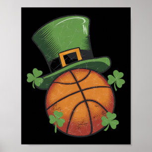 Poster Trevo Irlandês Desenho Duende Dia de São Patrício