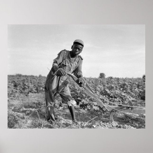 Póster Treze anos de idade em campo na Geórgia (Frente)
