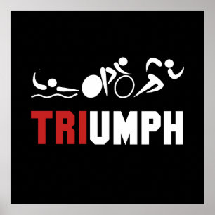 Póster Tri Triumph