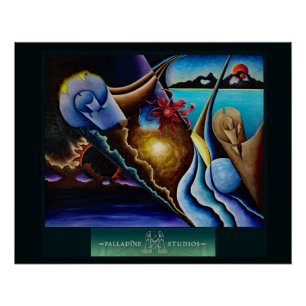 Póster "Tria Prima" Poster brilhante