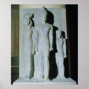 Póster Tríade de Menkaure