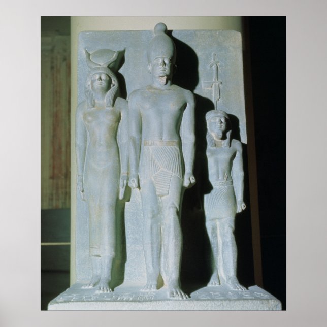 Póster Tríade de Menkaure (Frente)