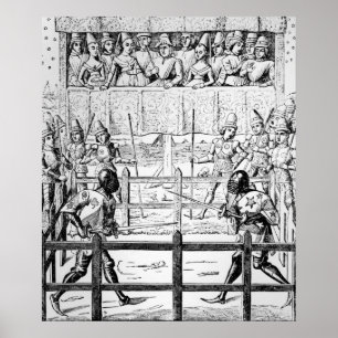 Póster Trial by Ordeal - The Combat