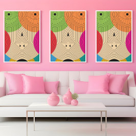 Póster Triângulo antigo