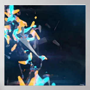 Póster Triangulo astracto_poster