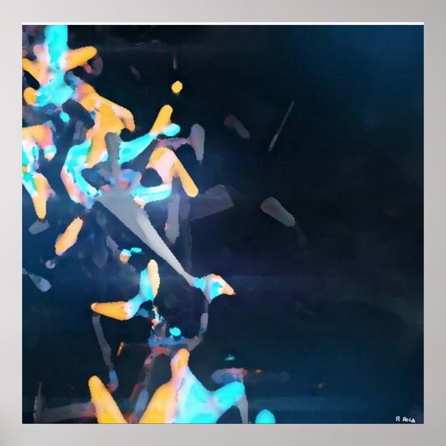 Póster Triangulo astracto_poster (Frente)