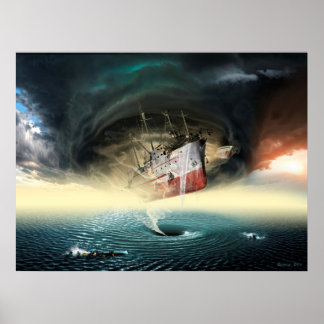 Poster Triângulo das Bermudas