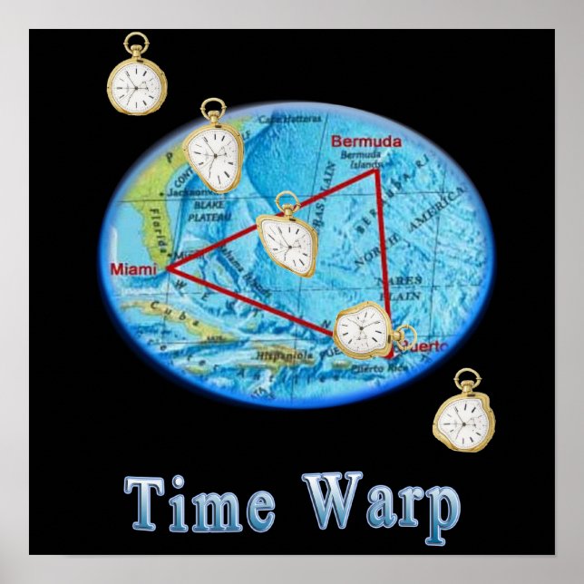 Poster Triângulo das Bermudas (Frente)